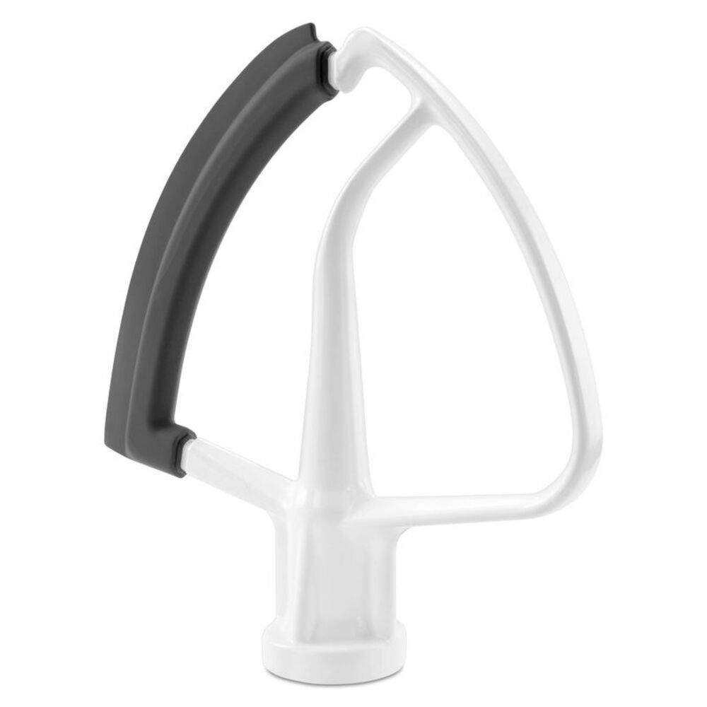 5qt Tilt-Head Flex Edge Beater- KFE5T: Paddle Attachment Metal White